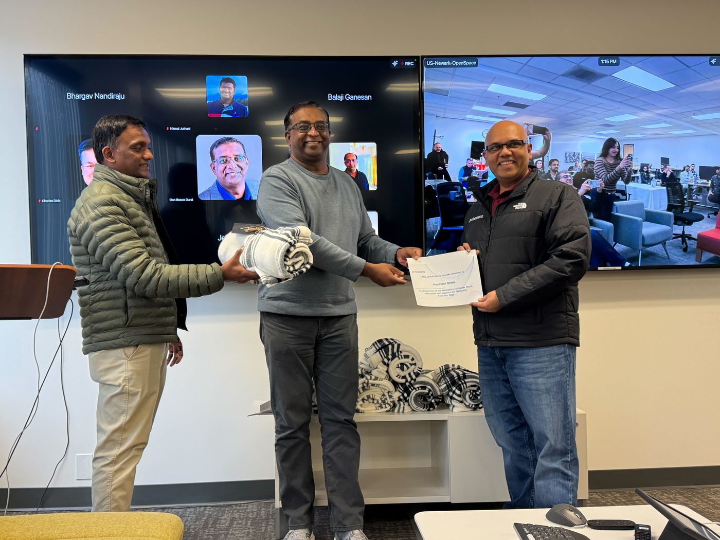 Recognition moment