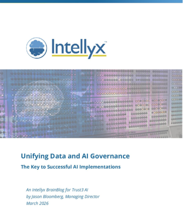 Intellyx Report Cover – Unifying Data and AI Governance