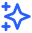 Stars blue icon